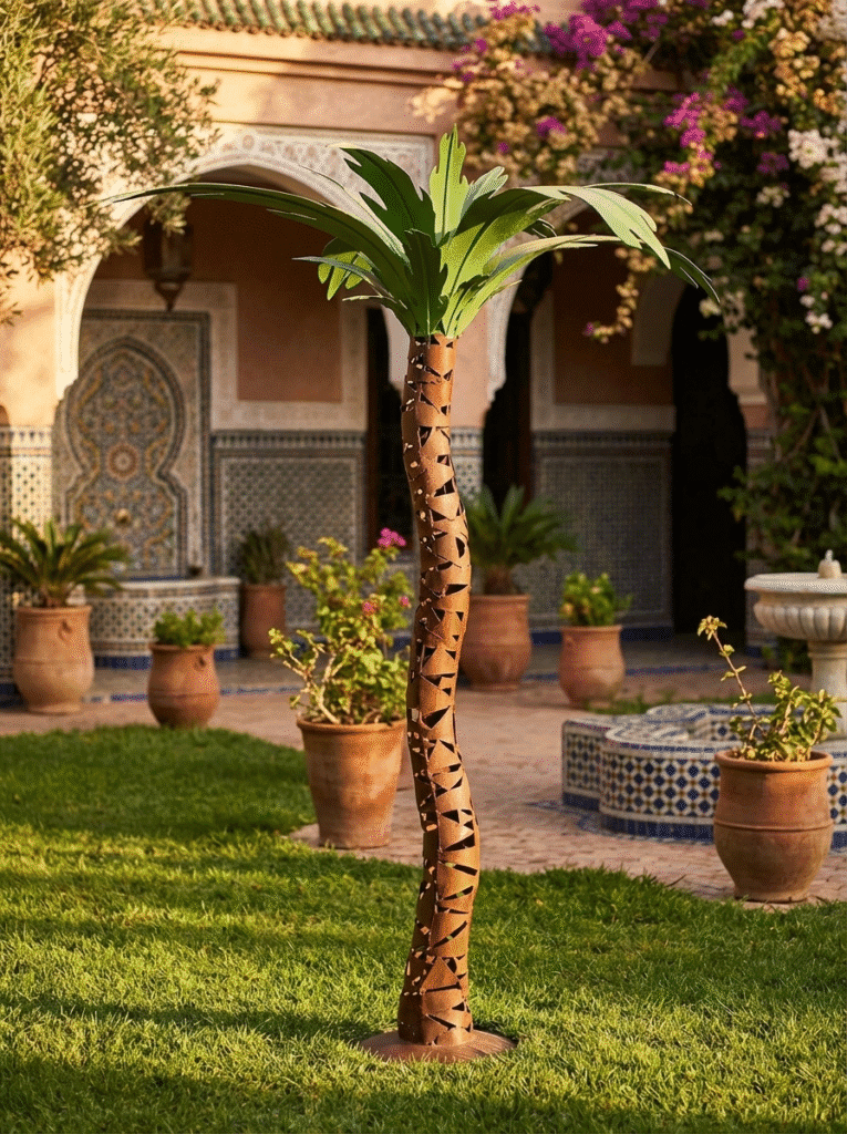 deco jardin moderne pour terrasse et espace exterieur