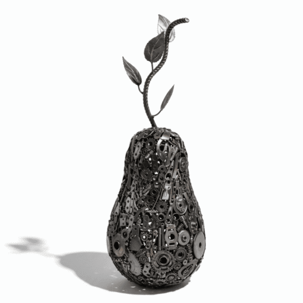 Sculpture poire mécanique