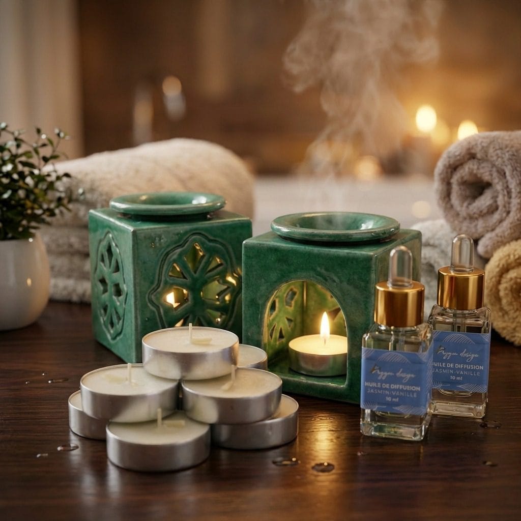 2 - Bougie 15 pièces The vert verveine 10 ml