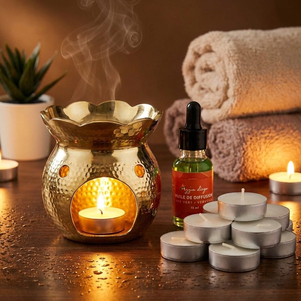 Bougie 12 pièces The vert verveine 15 ml